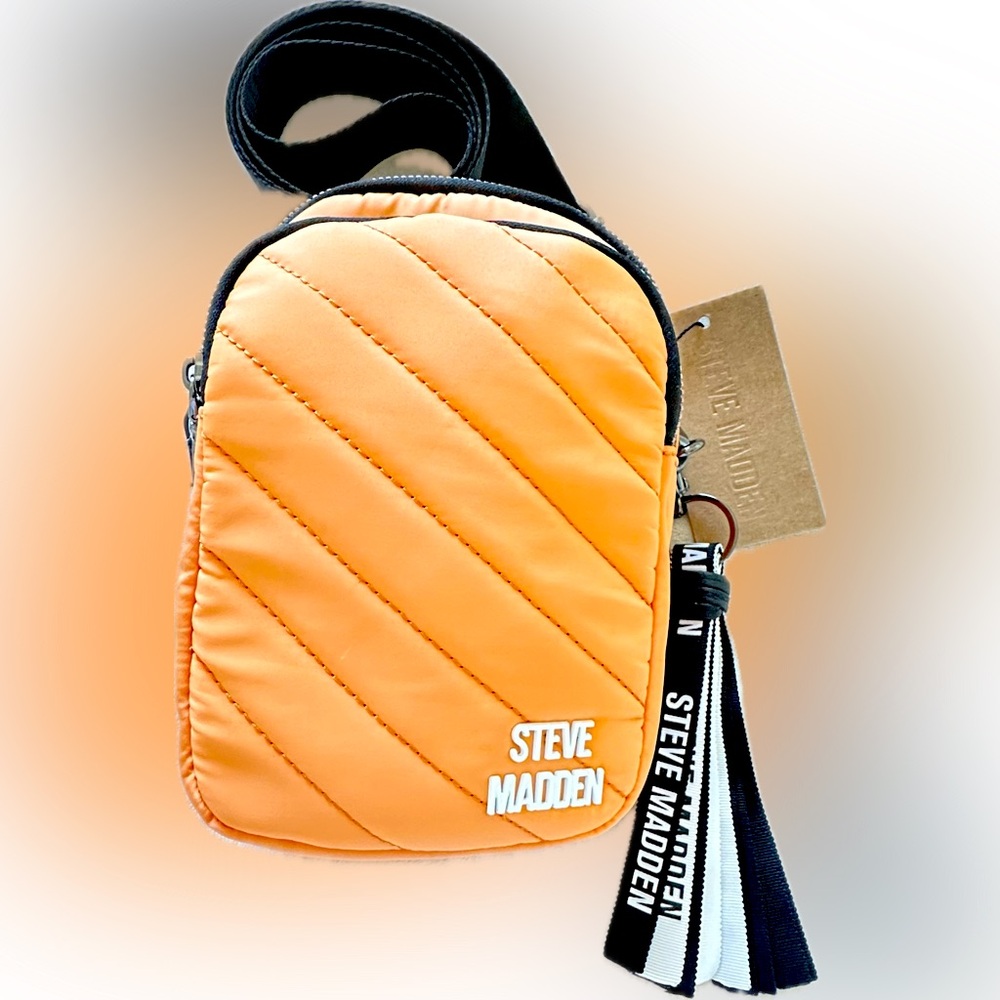 STEVE MADDEN Bdianaa Crossbody Bag Mango NWT